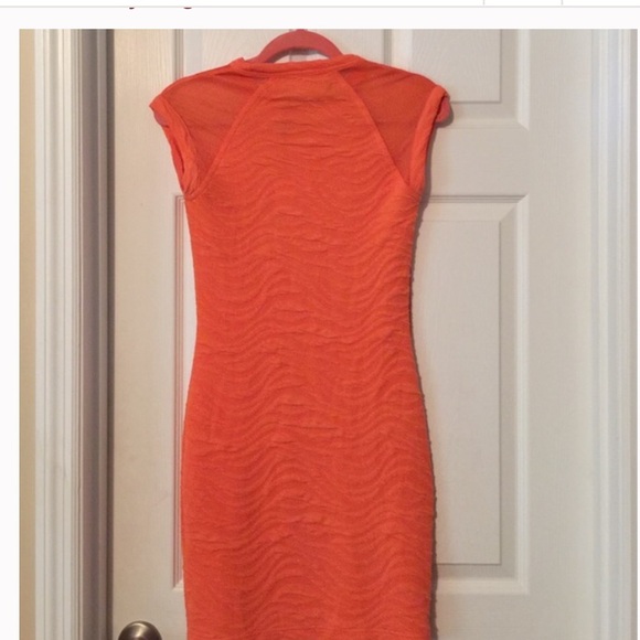 cut25 by yigal azrouel orange dress 🧡 XS - Picture 3 of 3